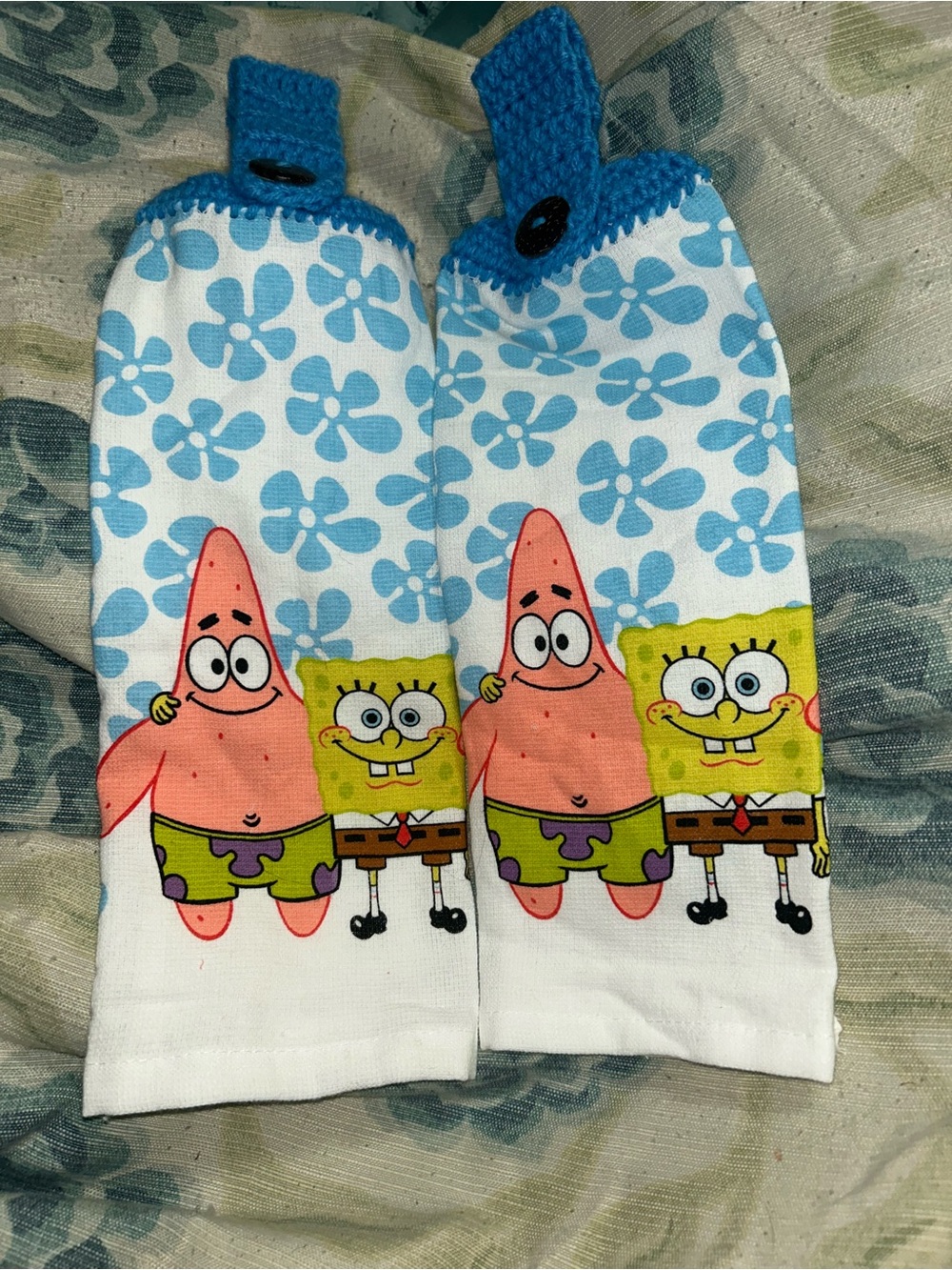 SpongeBob SquarePants Hanging Kitchen Towels